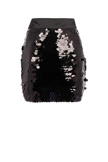 Tiffany Production Mini suknja sa krupnim šljokicama