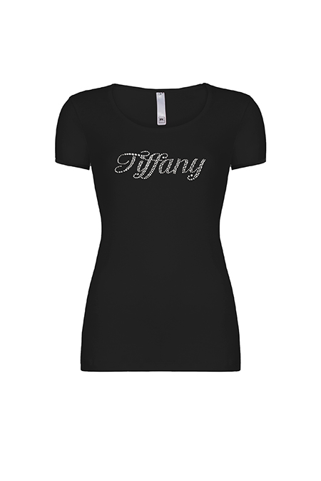 Ženska bazna majica kratkih rukava sa okruglim izrezom  Tiffany Production