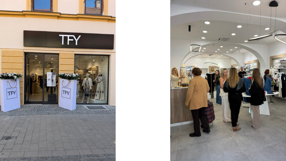 TFY Maribor – Nova radnja ženske garderobe u Mariboru