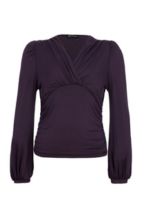 Tiffany Production Ženska majica dugih rukava sa V izrezom