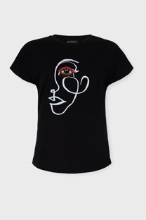 Ženska majica sa našivenim motivom Tiffany Production