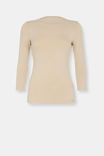 Majica od viskoze sa 3/4 rukavima Tiffany Production