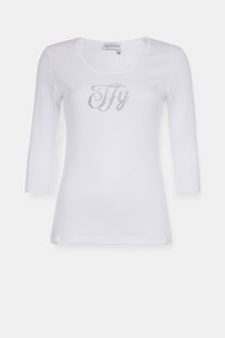 Tiffany Production Bazna ženska majica 3/4 rukava od 100% pamuka