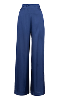 Jednobojne pantalone širokih nogavica  Tiffany Production