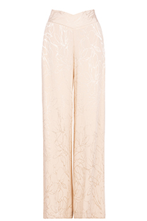 Ženske pantalone širokih nogavica u cvetnom dezenu Tiffany Production