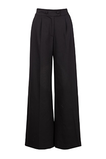 Ženske pantalone širokih nogavica sa ušicima Tiffany Production