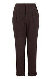 Ženske pantalone ravnog kroja i visokog struka Tiffany Production