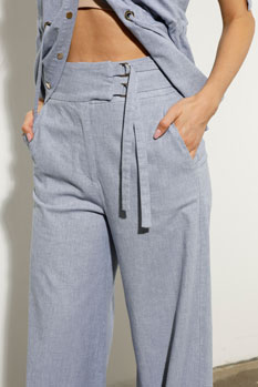 Pantalone sa širokim pojasom Tiffany Production