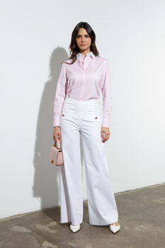 Pantalone visokog struka i širokih nogavica Tiffany Production