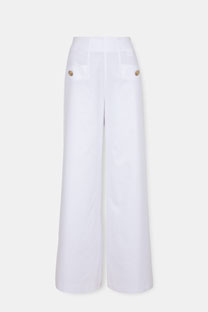 Pantalone visokog struka i širokih nogavica Tiffany Production