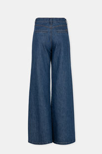 Farmerke širokih nogavica sa bočnim prorezom Tiffany Production