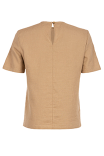Bluza kratkih rukava od 100% lana Tiffany Production
