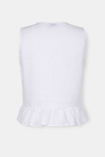 Lanena bluza bez rukava Tiffany Production