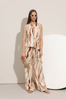 Asimetrična bluza od viskoze Tiffany Production