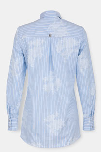 Košulja sa prugama i cvetnim dezenom Tiffany Production