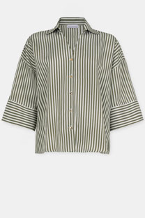 Oversize prugasta košulja Tiffany Production