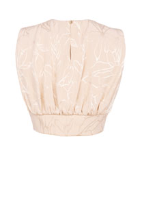 Kratki top cvetnog dezena Tiffany Production