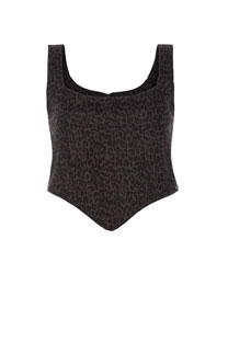 Ženski top sa leopard printom Tiffany Production