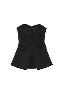 Ženski top bez rukava sa srcolikim izrezom Tiffany Production