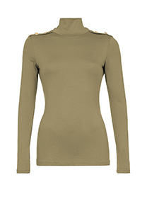 Ženska rolka sa ukrasnim dugmićima na ramenima Tiffany Production