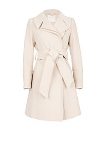 Ženski kaput na preklop sa rajsferšlus kopčanjem Tiffany Production