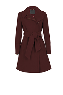 Ženski kaput na preklop sa rajsferšlus kopčanjem Tiffany Production