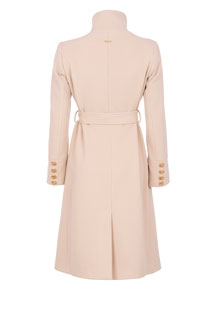 Ženski kaput sa visokom kragnom i kaišem Tiffany Production