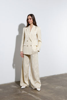 Zlatni sako na dvoredno kopčanje Tiffany Production