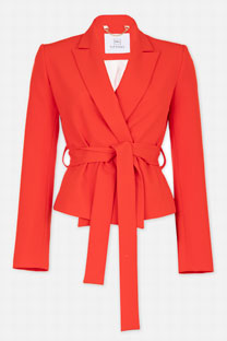 Sako sa pojasom na vezivanje Tiffany Production