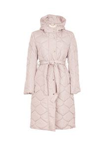 Ženska prošivena jakna sa kapuljačom i džepovima Tiffany Production