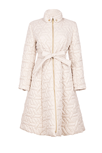 Tiffany Production Elegantna prošivena jakna sa pojasom