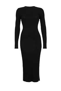 Trikotažna midi haljina dugih rukava Tiffany Production