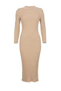 Trikotažna midi haljina dugih rukava Tiffany Production