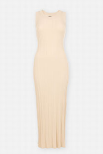 Duga pletena haljina bez rukava Tiffany Production