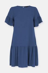 Kratka lepršava haljina sa karnerima Tiffany Production