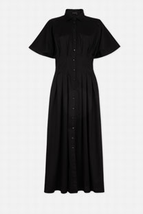 Duga košulja-haljina sa naglašenim strukom Tiffany Production
