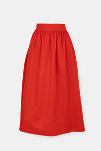 Suknja sa naborima u struku Tiffany Production