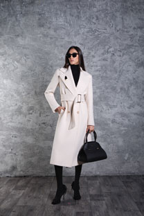 Tiffany Production Ženska kožna torba sa ukrasnim kopčanjem