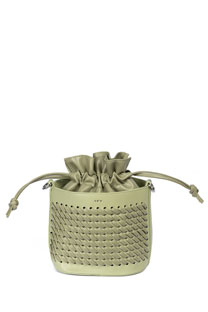 Bucket torba sa pletenim efektom Tiffany Production