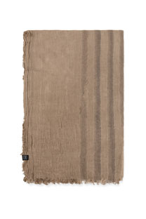 Tiffany Production Jednobojna ešarpa u neutralnim tonovima