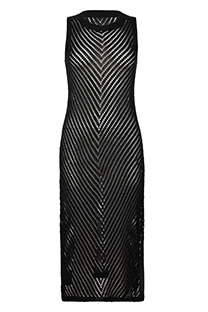 Tiffany Production Mrežasti kaftan bez rukava