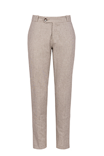 Muške prugaste pantalone slim kroja Tiffany Production