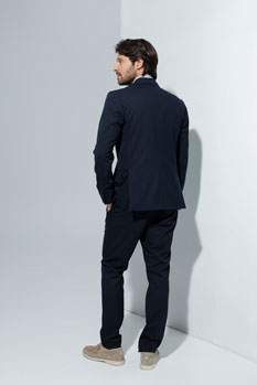 Teget pantalone sa tankim prugama Tiffany Production