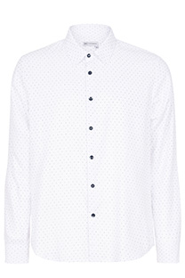 Muška košulja dugih rukava sa kontrastnim dugmićima Tiffany Production