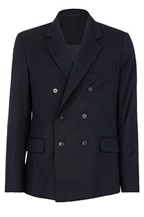 Muški prugasti sako sa duplim kopčanjem Tiffany Production
