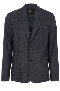 Tiffany Production Muški sako sa reverima i prednjim dugmićima