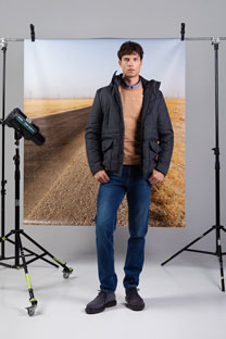 Tiffany Production Muška jakna sa kapuljačom