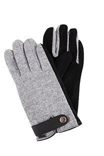 Muške kombinovane rukavice sa ukrasnom trakom Tiffany Production