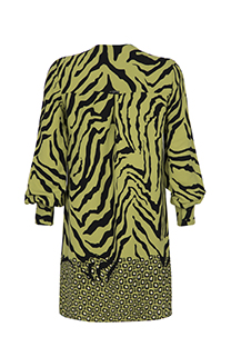 Ženska košulja sa V izrezom u zebra dezenu Tiffany Production