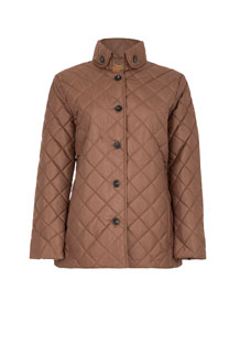 Ženska kratka prošivena jakna sa kragnom Tiffany Production